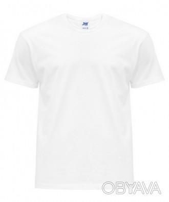 Футболка чоловіча біла 100% хлопок, футболки для промоакцій, футболки для продав. . фото 1