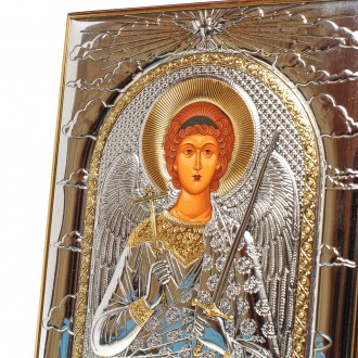 Икона Ангела Хранителя 16х19см в серебре и позолоте
Эта икона подходит каждому ч. . фото 3