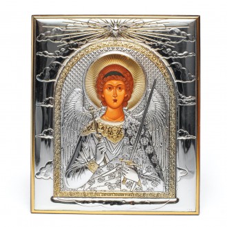 Икона Ангела Хранителя 16х19см в серебре и позолоте
Эта икона подходит каждому ч. . фото 2