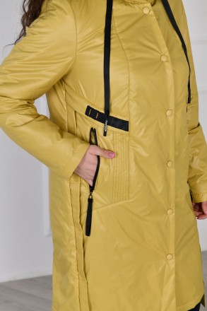 Модная и практичная курточка в современном стиле из плащёвой ткани + утеплитель . . фото 3