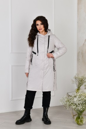 Модная и практичная курточка в современном стиле из плащёвой ткани + утеплитель . . фото 5