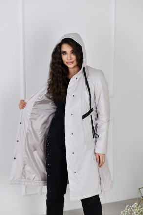 Модная и практичная курточка в современном стиле из плащёвой ткани + утеплитель . . фото 7