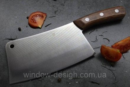 Кухонний ніж - сокира для м'яса Sonmelony 32см. Харьков. фото 1 Кухонний ніж - сокира для м'яса Sonmelony 32см. Харьков. фото 1
