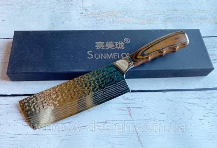 Кухонний ніж - сокира для м'яса Sonmelony 30см. Харьков. фото 1 Кухонний ніж - сокира для м'яса Sonmelony 30см. Харьков. фото 1