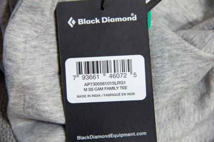 НОВА Футболка чоловіча Black Diamond M SS Cam Family Tee
     Black Diamond M S. . фото 8