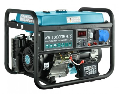 Однією з унікальних особливостей моделі генератора KS 10000E ATS з електрозапуск. . фото 9