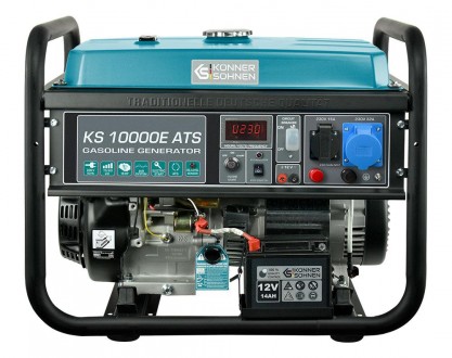 Однією з унікальних особливостей моделі генератора KS 10000E ATS з електрозапуск. . фото 2