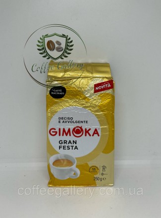 Кава мелена Gimoka Gran Festa 250г (Італія)
Склад: 30% Арабіки, 70% Робусти
У Ва. . фото 2