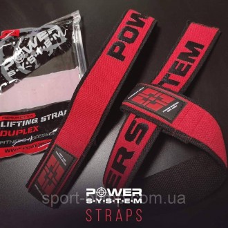 Кистьові ремені Power System PS-3401 Lifting Straps Duplex Black/Red
Переваги: К. . фото 4