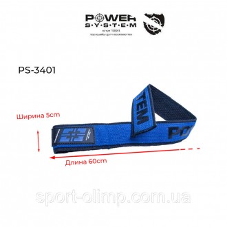 Кистевые ремни Power System PS-3401 Lifting Straps Duplex Black/Blue
Преимуществ. . фото 5