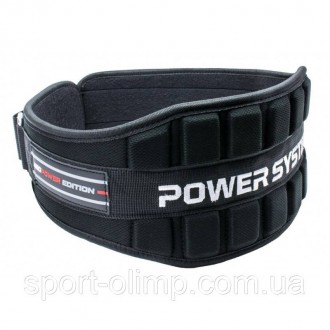 Пояс для тяжелой атлетики Power System PS-3230 Neo Power неопреновый Black/Red S. . фото 2