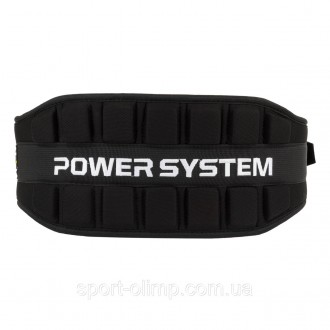 Пояс для тяжелой атлетики Power System PS-3230 Neo Power неопреновый Black/Red S. . фото 4
