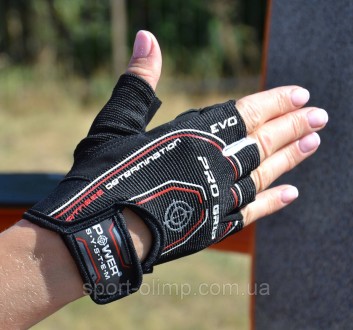 Перчатки для фитнеса и тяжелой атлетики Power System PS-2250E Pro Grip EVO Black. . фото 26