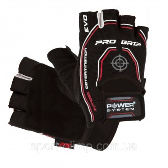 Перчатки для фитнеса и тяжелой атлетики Power System PS-2250E Pro Grip EVO Black. . фото 2