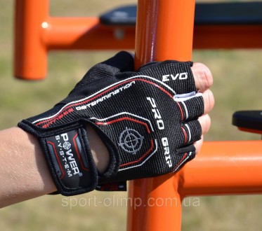Перчатки для фитнеса и тяжелой атлетики Power System PS-2250E Pro Grip EVO Black. . фото 30