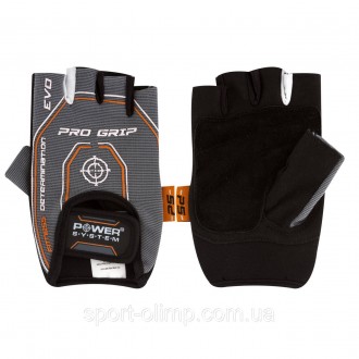 Перчатки для фитнеса и тяжелой атлетики Power System PS-2250E Pro Grip EVO Grey . . фото 19