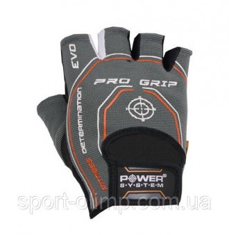 Перчатки для фитнеса и тяжелой атлетики Power System PS-2250E Pro Grip EVO Grey . . фото 17