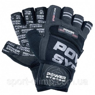 Рукавички для фітнесу і важкої атлетики Power System Power Grip PS-2800
Призначе. . фото 2