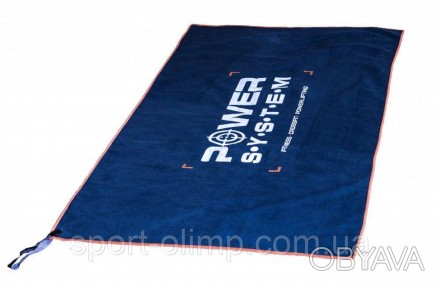 Полотенце для фитнеса и спорта Power System PS-7005 темно-синій 100*50см
Спортив. . фото 1