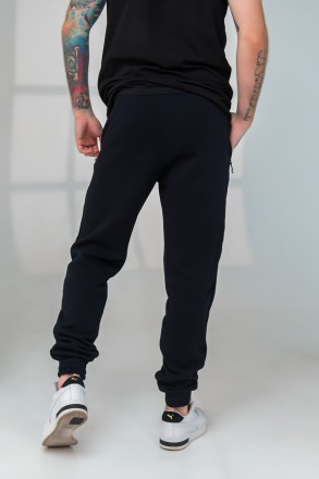 Теплые мужские спортивные штаны выполнены из трикотажа трехнить, высокого качест. . фото 7