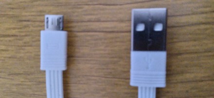Кабель Remax оригинальный плоский micro USB 2.1A (1 метр)

Кабель изготовлен и. . фото 3