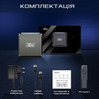 X98Q 1gb 8gb – смарт ТВ приставка на сучасному процесорі від компанії Amlogic – . . фото 9