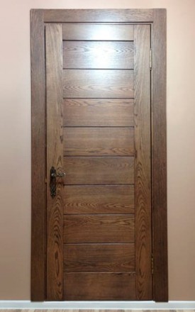 Производим деревянные межкомнатные двери из ольхи, ясеня, дуба любых размеров, н. . фото 3