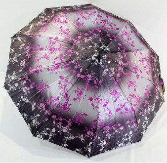 Женский зонт полуавтомат сатин на 10 спиц "Bellissimo"
Зонт изготовлен из качест. . фото 3
