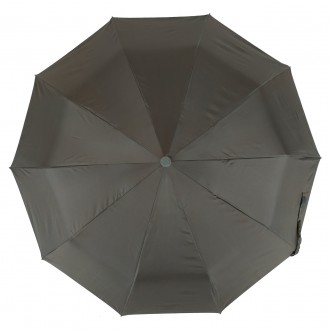 Женский зонт-полуавтомат на 10 спиц из фибергласса с пластиковым окончанием, кра. . фото 5