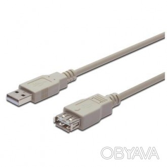 Тип - удлинитель; тип Вход - USB 2.0 (AM); тип Выход - USB 2.0 (AF); длина - 5 м. . фото 1
