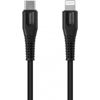 Тип - кабель; тип Вход - USB Type-C; тип Выход - Lightning; длина - 1.2 м; Номин. . фото 2