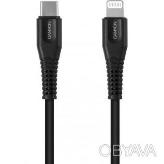 Тип - кабель; тип Вход - USB Type-C; тип Выход - Lightning; длина - 1.2 м; Номин. . фото 1