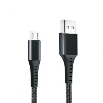 Тип - кабель; тип Вход - USB 2.0; тип Выход - micro USB; длина - 1.2 м; Номиналь. . фото 3