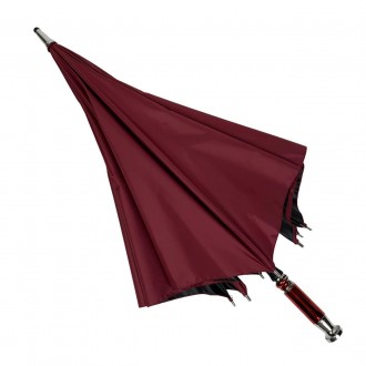 Однотонный зонтик трость на 8 спиц - надежный защитник от дождя и ветра. Данный . . фото 5