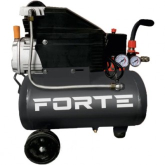 Компрессор Forte FL-2T24N - масляный одноцилиндровый компрессор бытового класса.. . фото 2