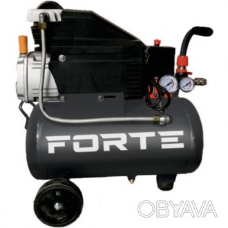 Компрессор Forte FL-2T24N - масляный одноцилиндровый компрессор бытового класса.. . фото 1