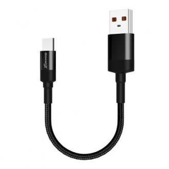 Тип - кабель; тип Вход - USB 2.0; тип Выход - USB Type-C; длина - 0.2 м; Номинал. . фото 3