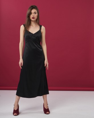 Жіноча сукня Stimma Годжія. Ця стильна довга сукня в стилі сліпдрес стане чудово. . фото 2