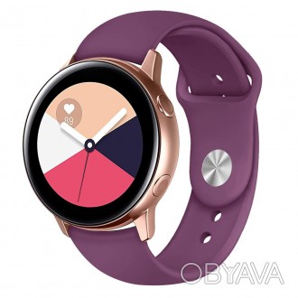 Мягкий ремешок BeWatch силиконовый для смарт часов Samsung Galaxy watch Active ф. . фото 1