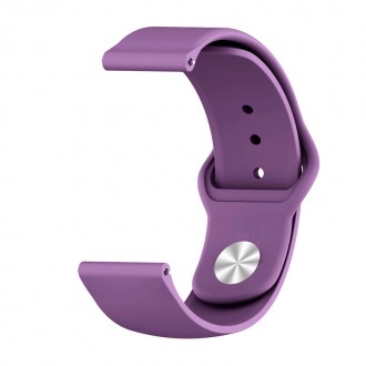 Мягкий ремешок BeWatch силиконовый для смарт часов фиолетового цвета.Качественна. . фото 4