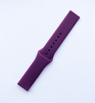 Мягкий ремешок BeWatch силиконовый для смарт часов фиолетового цвета.Качественна. . фото 3