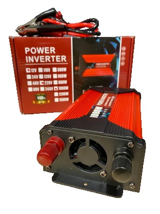 Инвертор, преобразователь 12V-220V, предназначен для питания устройств переменно. . фото 5