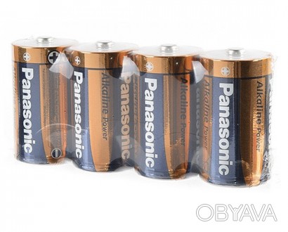 Щелочные батарейки Panasonic Alkaline Power для разных устройств со средним и ни. . фото 1