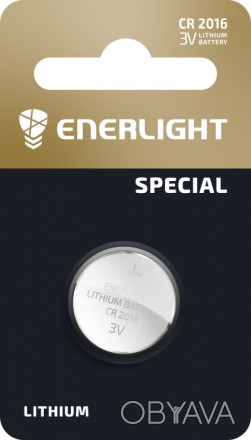 Батарейка миниатюрная ENERLIGHT CR2016 bl1 наиболее технологически продвинутая н. . фото 1
