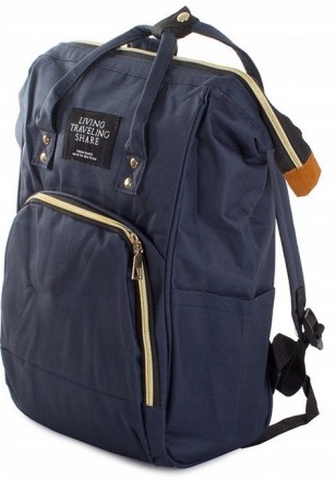 Рюкзак-сумка для мам Living Traveling Share темно-синий xj3702 navy
Описание тов. . фото 2