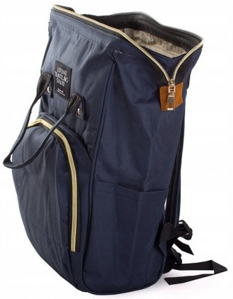 Рюкзак-сумка для мам Living Traveling Share темно-синий xj3702 navy
Описание тов. . фото 4