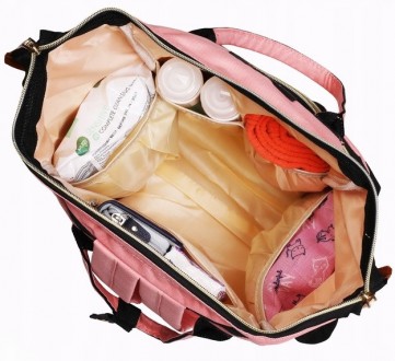Рюкзак-сумка для мам Living Traveling Share розовый
Универсальный рюкзак для мам. . фото 5