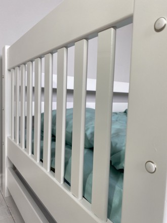 Дитяче ліжко Тедді Гойдалка з масиву бука
Спальне місце: 160*80 см.
Бортики в ко. . фото 8