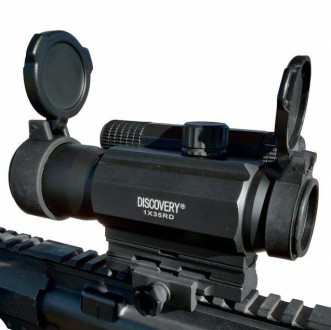 Коллиматор Discovery Optics 1х35 Red Dot
 
Discovery Optics 1x35 RD — коллиматор. . фото 2