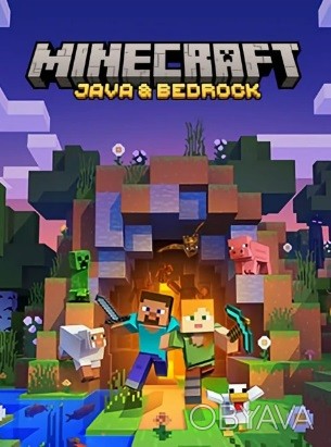 
Створюй, досліджуй, виживай — і так по колу. Отримай Minecraft: Java Edition і . . фото 1